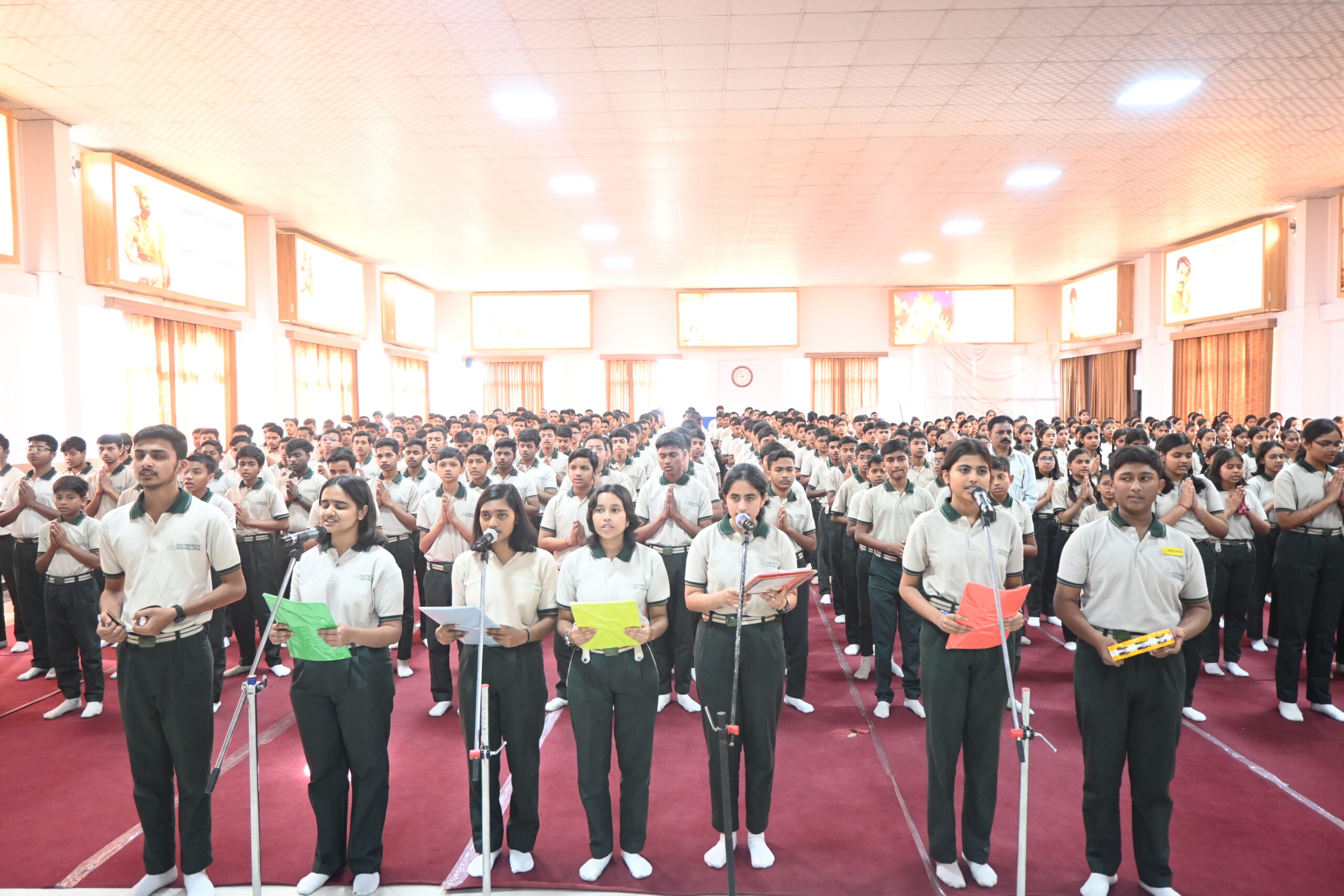 Investiture Ceremony Celebration at Our School